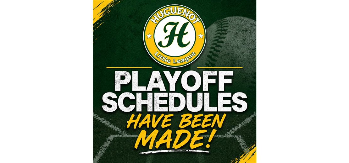 Click here to review playoff brackets with dates! 